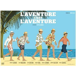 Affiche L'Aventure c'est l'aventure - 30 x 40 cm