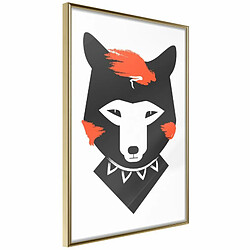 Paris Prix Affiche Murale Cute Redhead - Or