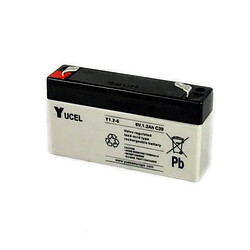 Yuasa Y1.2-6 - Batterie Plomb Étanche - 6V 1.2Ah