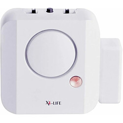 X4-LIFE Security Longlife Alarme porte/fenêtre - Batterie intégrée 10 ans - Alarme 110dB - Installation simple
