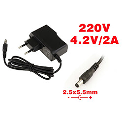 Kalea-Informatique kalea informatique Adaptateur AC/DC 220V vers 4.2V