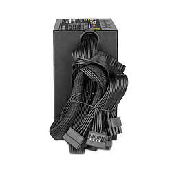 Alimentation PC non modulaire YEYIAN Raiden 650 W, 80+ Bronze | PCIE 6+2 | ATX 12 V version 2.0 | 80 Plus Bronze | Câbles plats | Ventilateur 120 mm | PC gaming compatible Intel, Nvidia et AMD (noir) pas cher