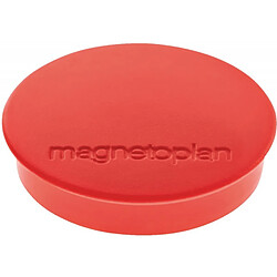 Magnétoplan Aimant D30mm Force 700g Rouge VE10