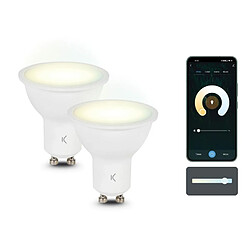 Ksix ampoule LED GU10 connectée pas cher