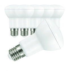 Saturn Set de 6 Ampoules LED E27 4K 8W Cone