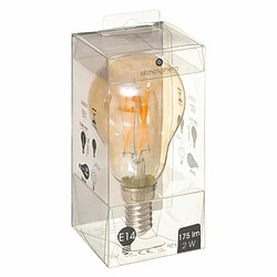 Ampoule LED décorative E14 ambre