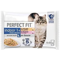 PERFECT FIT En sauce pour chat stérilisé 4 x 85 g