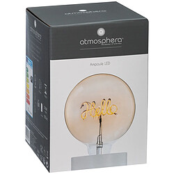 Atmosphera, Createur D'Interieur Atmosphera Ampoule LED mot Hello E27