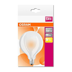 Ampoule LED globe E27 verre dépoli