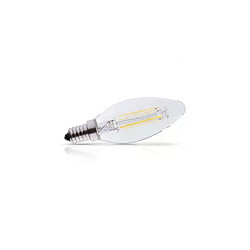 Miidex Ampoule Flamme LED E14 4W - Dimmable - 2700°K