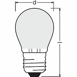 Osram ampoule LED sphérique E27