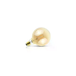 Ampoule LED E27 globe G125 8W – blanc chaud 2700K