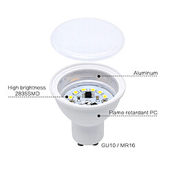 Avis Visiodirect ampoule LED spot GU10 - lot de 50