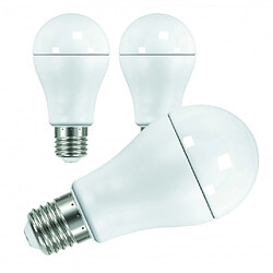 Saturn Lot 3 Ampoules LED E27 12W - Blanc Chaud Ampoule LED E27 12W - 1400lm - Blanc Chaud 3000K - Angle 280°