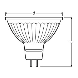 Avis Osram spot MR16 LED verre GU5.3