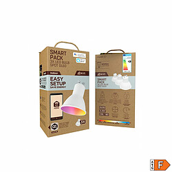 Muvit ampoules LED spot GU10 connectées - lot de 3