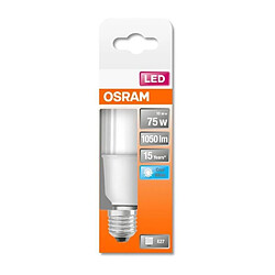 Osram Ampoule LED stick E27 dépoli - Blanc froid