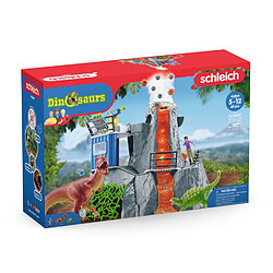 Schleich kit figurines dinosaures volcan