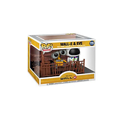 Funko Figurine Pop Moment Disney Pixar Wall-E et Eve Figurine de collection Pop Culture et Cinéma - scène Wall-E & Eve - finition détaillée - licence officielle - vinyle - idéale pour exposition