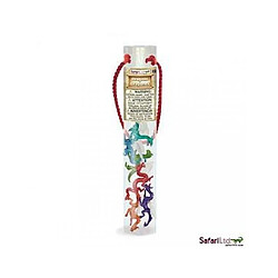 Safari figurines dragons en tube