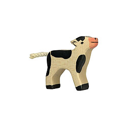 Holztiger figurine veau noir