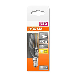 Osram ampoule LED flamme torsadée E14