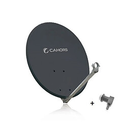 CAHORS Antenne Parabolique Alu 65cm