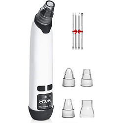 Chrono Aspirateur de points noirs - Blanc