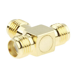 Wewoo Adaptateur SMA femelle vers 2 SMA