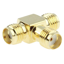 Wewoo Adaptateur SMA femelle vers 2 SMA