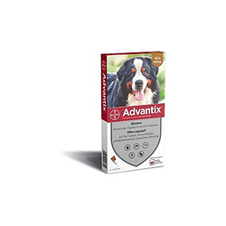 Advantix 4 Pipettes Antiparasitaires - Très Grand Chien