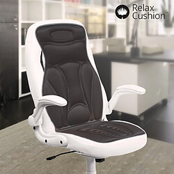 Totalcadeau siège de massage chauffant voiture - Noir pas cher