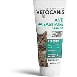 Vetocanis Shampooing Anti-Puces pour Chat - 300 ml