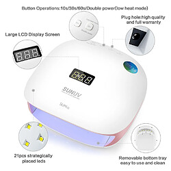 UV LED Lampe à Ongles 48W