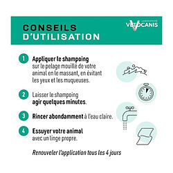 Acheter Vetocanis Shampooing Anti-Puces pour Chat - 300 ml