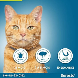 Seresto Collier antiparasitaire pour chat pas cher