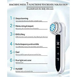 Chrono Appareil Facial RF Haute Fréquence - Blanc
