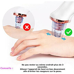 Chrono aspirateur points noirs visage pas cher