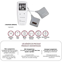 Avis Terraillon électrostimulateur 3-en-1 Triocare+