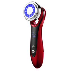 Chrono Appareil de soin du visage RF EMS - Rouge