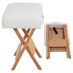 Helloshop26 Kit de massage pro tabouret + coussins