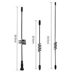 Wewoo Antenne Réseau 14DBi CRC9