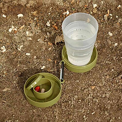 KIKKERLAND Gobelet pliable avec compartiment