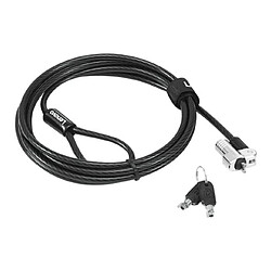 Acheter Lenovo Câble antivol NanoSaver MasterKey pour ThinkCentre M75t Gen 2 - 1,8 m - Noir
