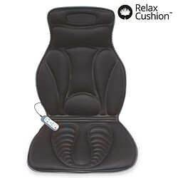 Acheter Totalcadeau siège de massage chauffant voiture - Noir
