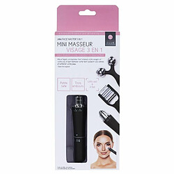 Paris prix mini masseur visage 3 en 1 - Noir pas cher