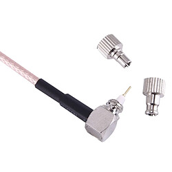 Avis Wewoo Câble F Femelle à TS9 + CRC9 RG316 - 15cm