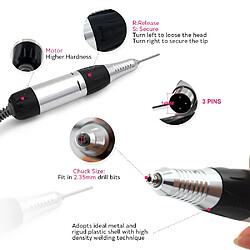 Universal EN400 PRO Perceuse Manucure - Noir