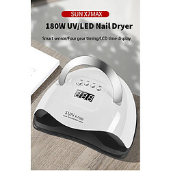 Sèche-ongles LED UV 180Wx7