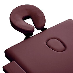 Acheter vidaXL Table de Massage Aluminium - Violet Vin